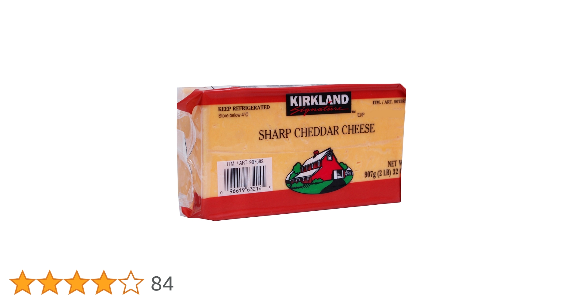 Amazon.co.jp: □Costco Kirkland Sharp Cheddar Cheese 907g : Food